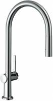 Смесители из нержавеющей стали hansgrohe Talis 72801000 з висувним виливом 2 режими