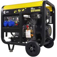 Дизельные генераторы QUBE QED7500XE 5.0/5.5kW