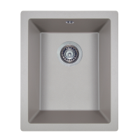 Гранитные мойки Perfelli ESTO PGE 101-38 GREY METALLIC