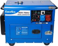 Дизельные генераторы EnerSol SKDS-7EBAU 6/6.5 кВт 1 та 3 фази електричний пуск AVR