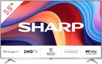 Телевизоры QLED SHARP 4K Google TV 55GP6260E (4T-C55GP6260ES)