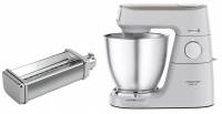 Кухонные машины KENWOOD Titanium Chef Baker KVL65.001WH + Насадка для приготування пасти KENWOOD KAX983ME (комплект)