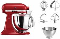 Планетарные миксеры KitchenAid Artisan 5KSM175PSEER з відкидним блоком червоний