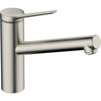 Смесители из нержавеющей стали hansgrohe Zesis M33 KM150 Steel (74802800)