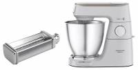 Кухонные машины KENWOOD Titanium Chef Baker KVL65.001WH + Насадка для приготування пасти KENWOOD KAX982ME (комплект)