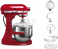 Кухонные машины KitchenAid Heavy Duty 5KPM5EER з відкидним блоком червоний