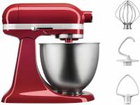 Планетарные миксеры KitchenAid Artisan MINI 5KSM3311XEER з відкидним блоком червоний