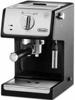 Рожковые кофеварки Delonghi ECP 33.21 BK Silver