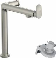 Смесители из нержавеющей стали hansgrohe Aqittura M91 FilterSystem 240 нержавіюча сталь 76804800