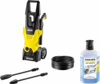 Мойки высокого давления KARCHER K 3 + Автошампунь Karcher Plug & Clean 3 в 1 + 1 л