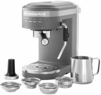 Рожковые кофеварки KitchenAid 5KES6403EDG сіре вугілля
